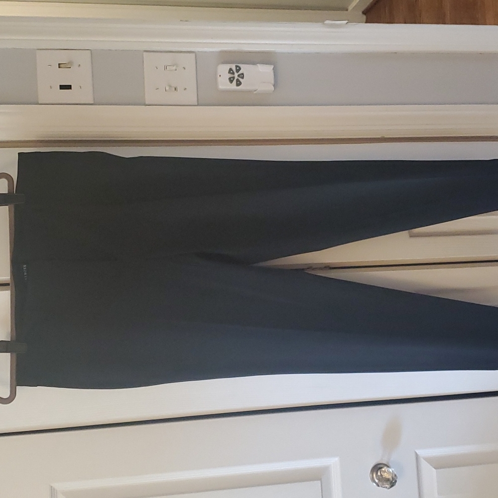 Talbots Barely Boot black pant size 14